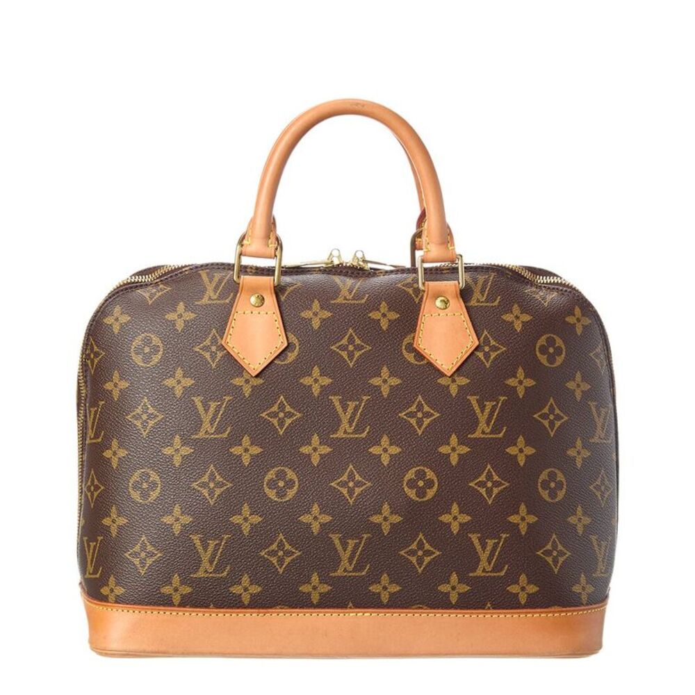 Louis Vuitton Brown Monogram Canvas Alma Pm (Authentic Pre-Loved)